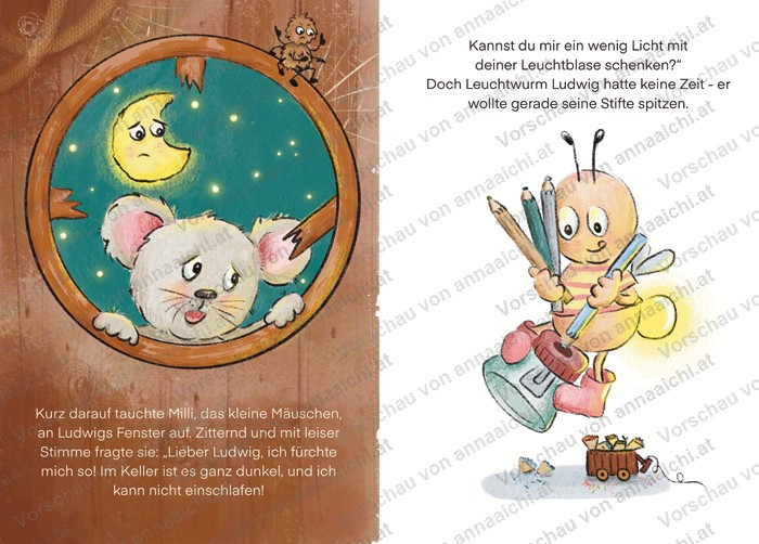 Buchseite: Ludwig und die Maus